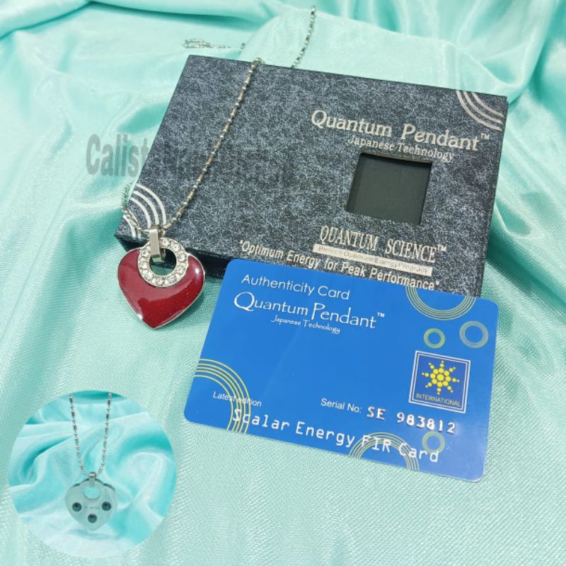 KALUNG KESEHATAN TITANIUM PRIA WANITA SCIENCE MAGNETIC+KOTAK+SERTIFIKAT