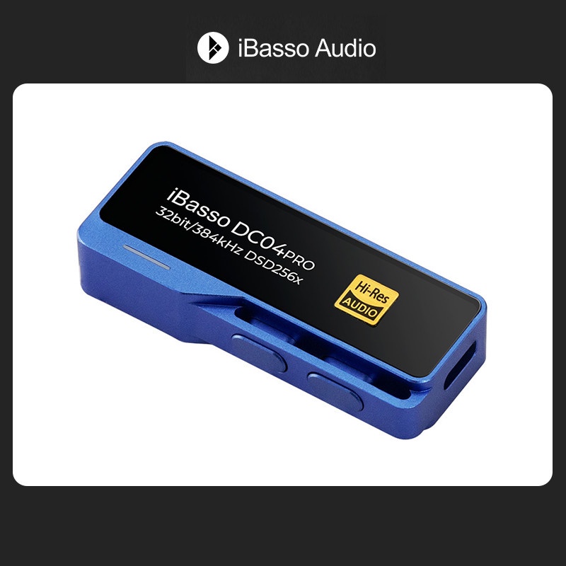 Ibasso DC04 Pro CS43131 DAC Decoding Amp Tipe C Ke 3.5mm 4.4mm Lossless HiFi Audio Decoding Kabel DSD256x Untuk Ponsel Android