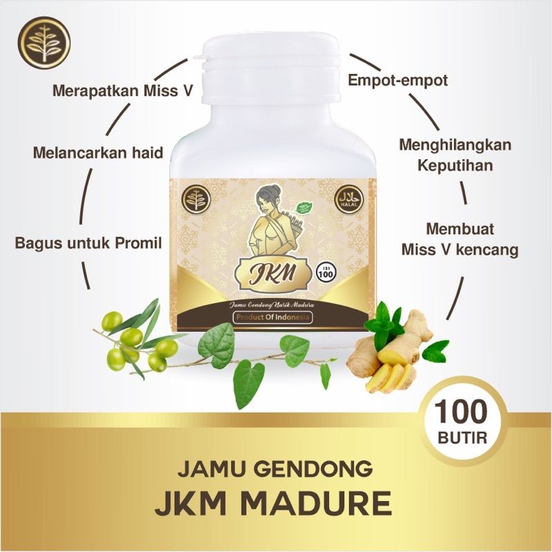 PROMO 2:2 BELI 5 GRATIS 1 Botol |JAMU GENDONG KLASIK MADURA | JAMU JKM