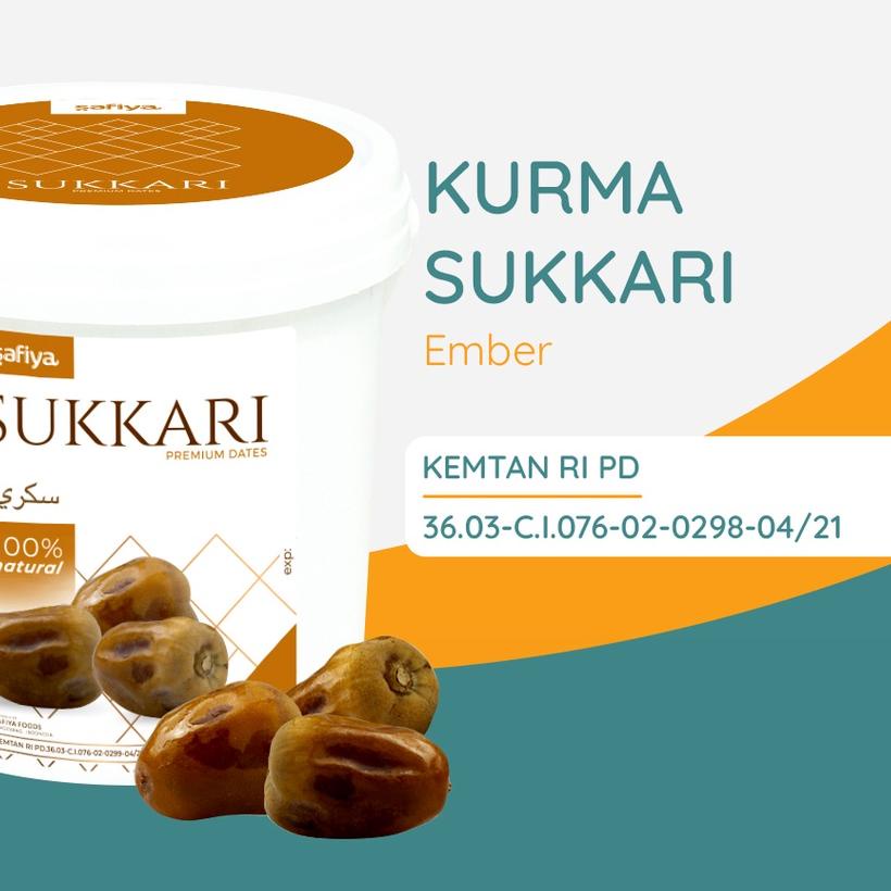 

◘ Kurma Sukari Ember 850 gram Original Premium ➲