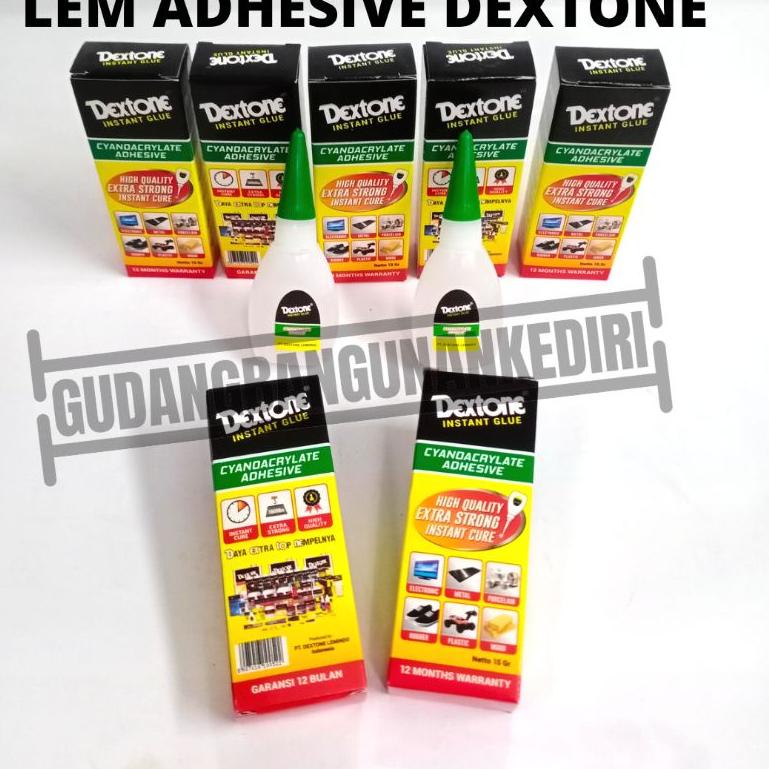 

K23 Lem Tetes Dextone G / Lem Korea / Lem Tetes Instant / Cyanoacrylate Glue NEW ARRIVAL ⇗