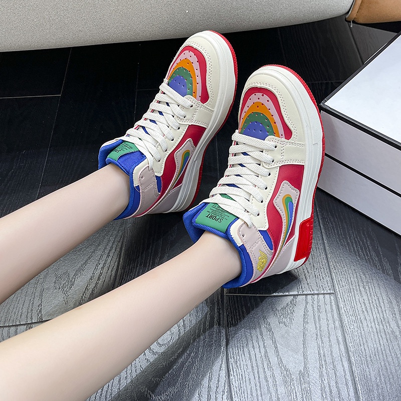 TBIG [COD] Sepatu Sekolah Sneakers Import Shoes JDSPORTE Wanita Sepatu Korea Style Sekolah Kuliah