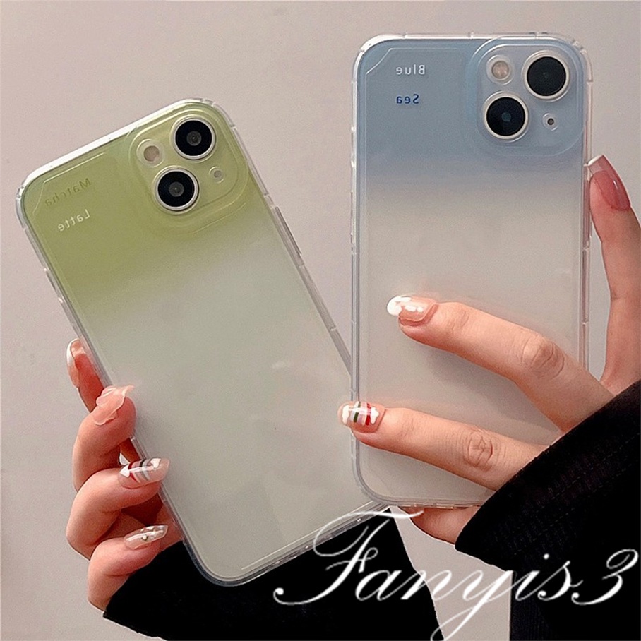 Samsung A13 A12 A53 A03S A03 A73 A23 A52 A51 A71 A50 A30S A50S A20 A30 A11 A10 A21S A70 A42 Soft Case TPU Warna Gradasi Untuk