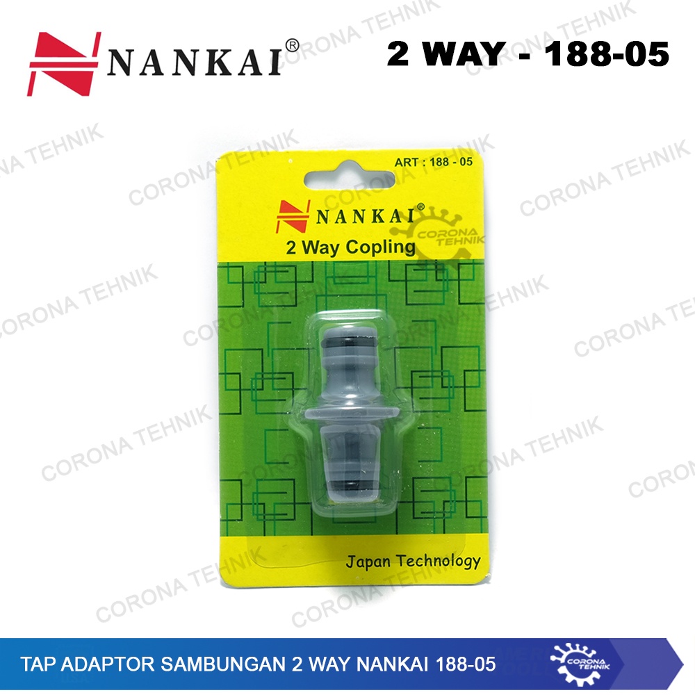 Tap Adaptor Sambungan 2 Way Nankai 188-05