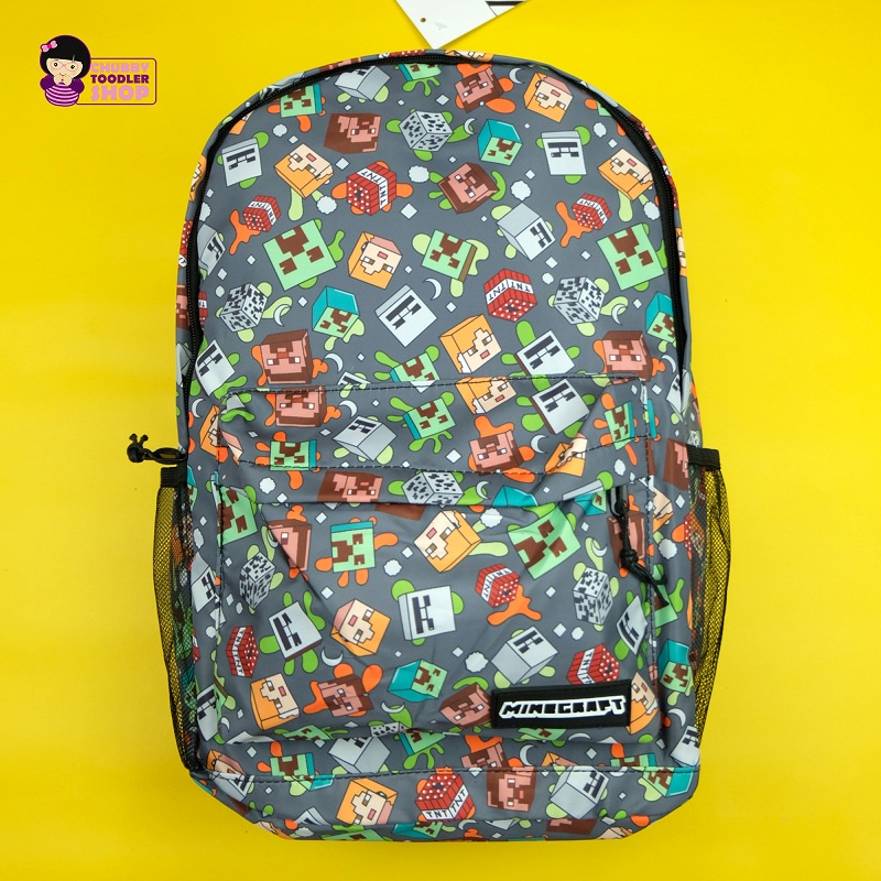 GLORYKIDZ BA2224 Tas Anak Zara Ransel Anak Import Tas Anak Sekolah Tas Ransel Anak Import Premium Tas Ransel Minecraft