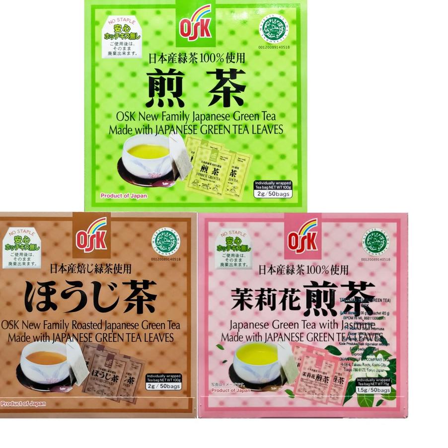 

☞ OSK JAPANESE GREENTEA 50 SACHET HALAL & ☀