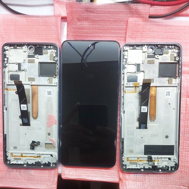 lcd infinix zero x pro / x6811 original copotan plus frame