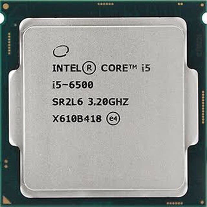 Processor Intel core i5 6500 3.2 GHz TRAY Socket 1151 Tanpa Fan