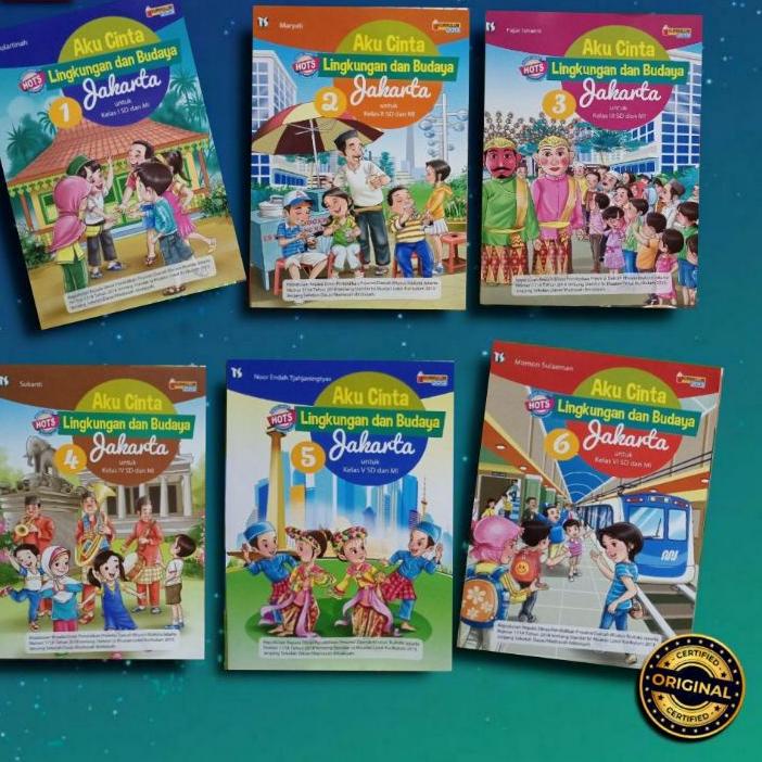 ✨SHOPEE MALL✨ BUKU PLBJ KELAS 1 2 3 4 5 6 / AKU CINTA LINGKUNGAN DAN BUDAYA  / PLBJ SD / KURIKULUM 2