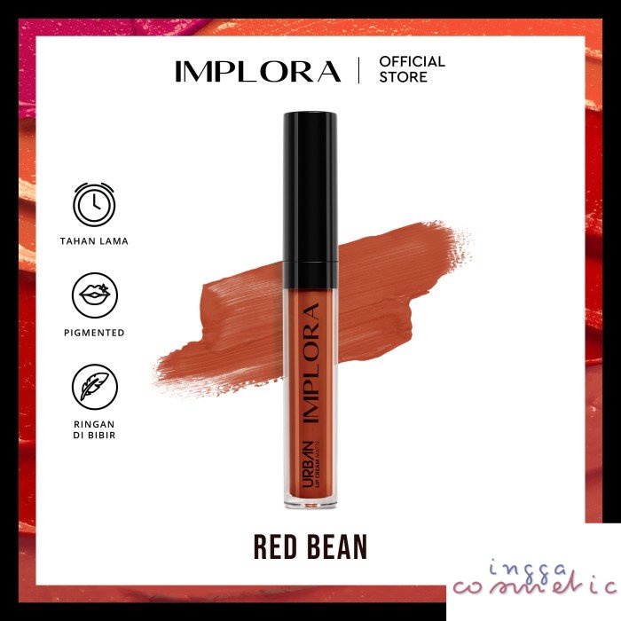 Implora Urban Lipcream - Red bean No. 11