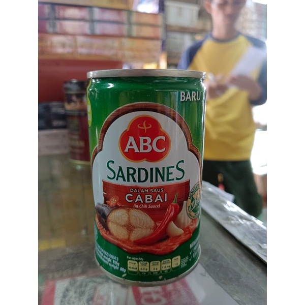 

Sarden ABC kecil saus Cabai