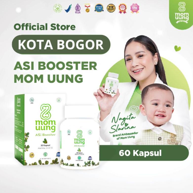 Grosir ASI BOOSTER MOM UUNG 60 kapsul / MOM UUNG PELANCAR ASI BOGOR .,.,