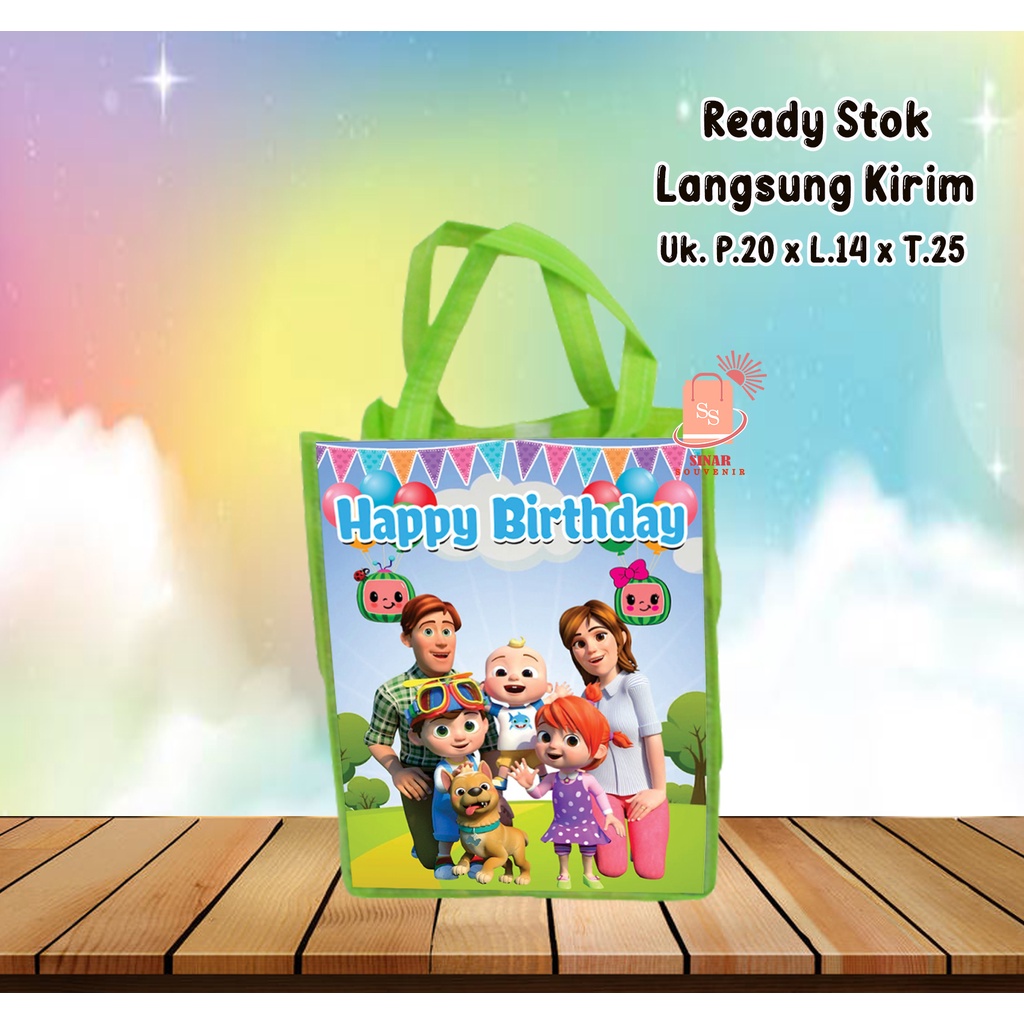 

OODIE BAG / TAS ULTAH KFC COCOMELON SIAP KIRIM (COD)