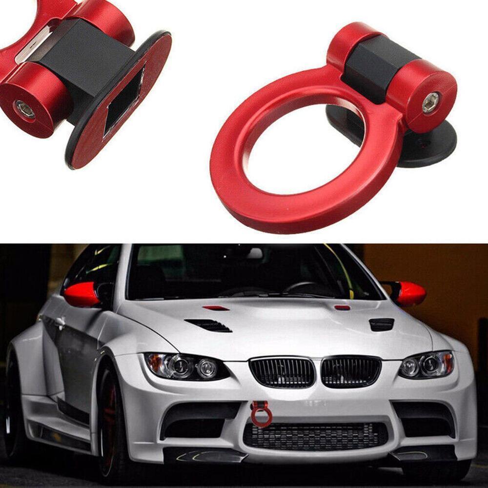 POPULAR Cincin Mobil Universal Derek Kait Mobil Styling Belakang Depan Trailer Simulasi Mobil Auto Tow Trailer Hook