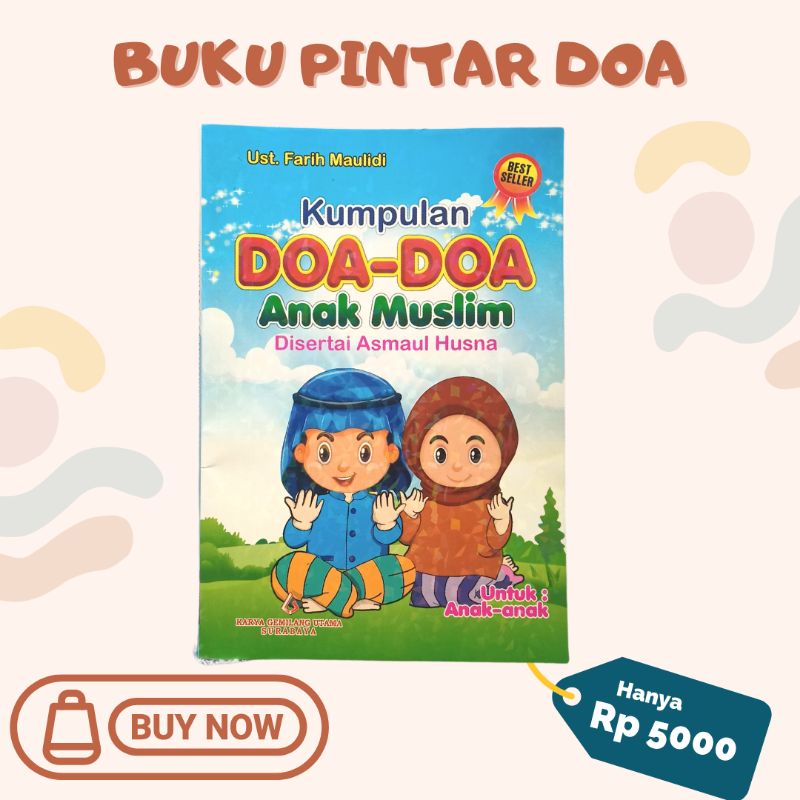 BUKU DOA SEHARI HARI UNTUK ANAK BUKU BERDOA ANAK