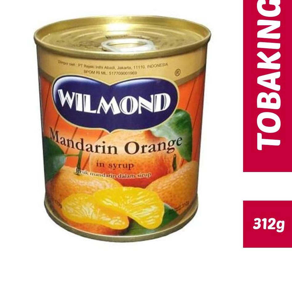 

『Perdana』 Wilmond Mandarin Orange in Syrup 312gr / Buah Jeruk Mandarin Kaleng