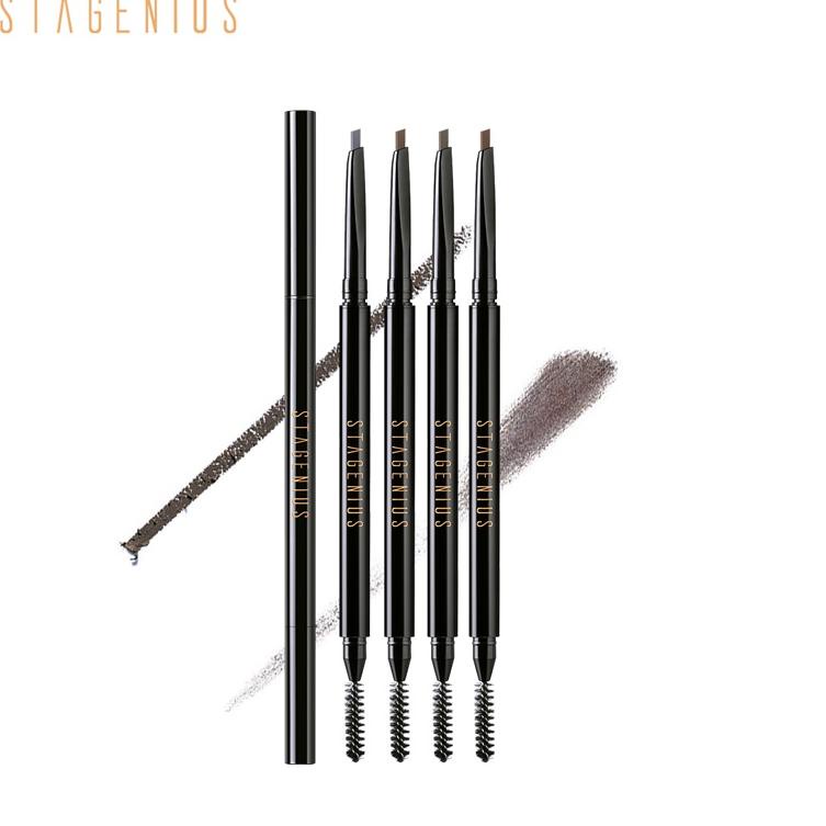 12.12 STAGENIUS SG-16 SUPERFINE EYEBROW PENCIL TRIANGLE & ROUND gas 