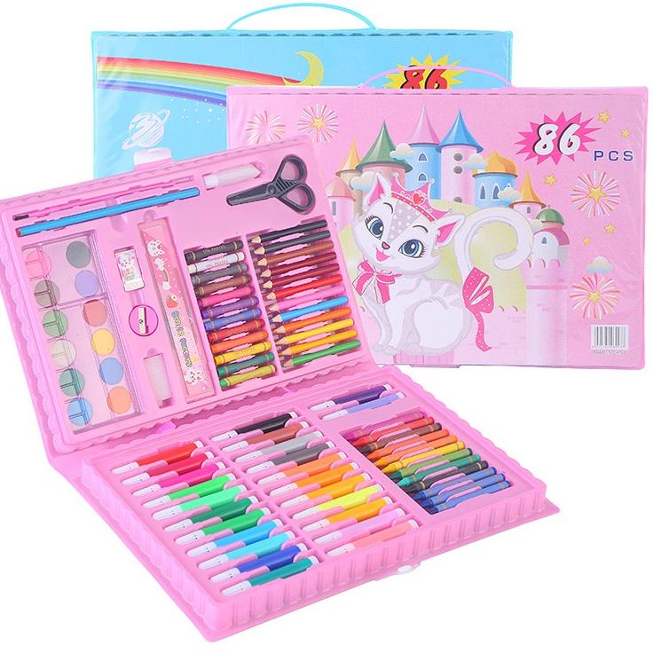 

Best Update Pensil Warna 86Pcs In 1 Crayon Anak Art Set Alat Lukis Menggambar Seni Kerajinan Anak