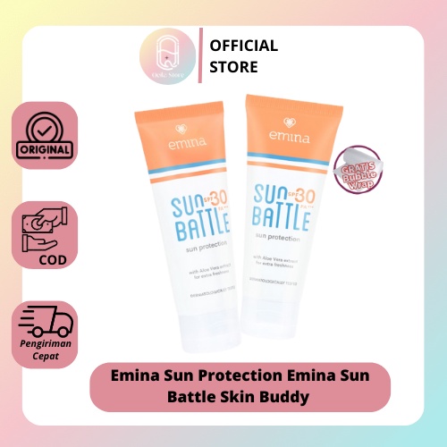 Qeila - Emina Sun Protection Emina Sun Battle Skin Buddy SPF 30 SPF 45 PA+++