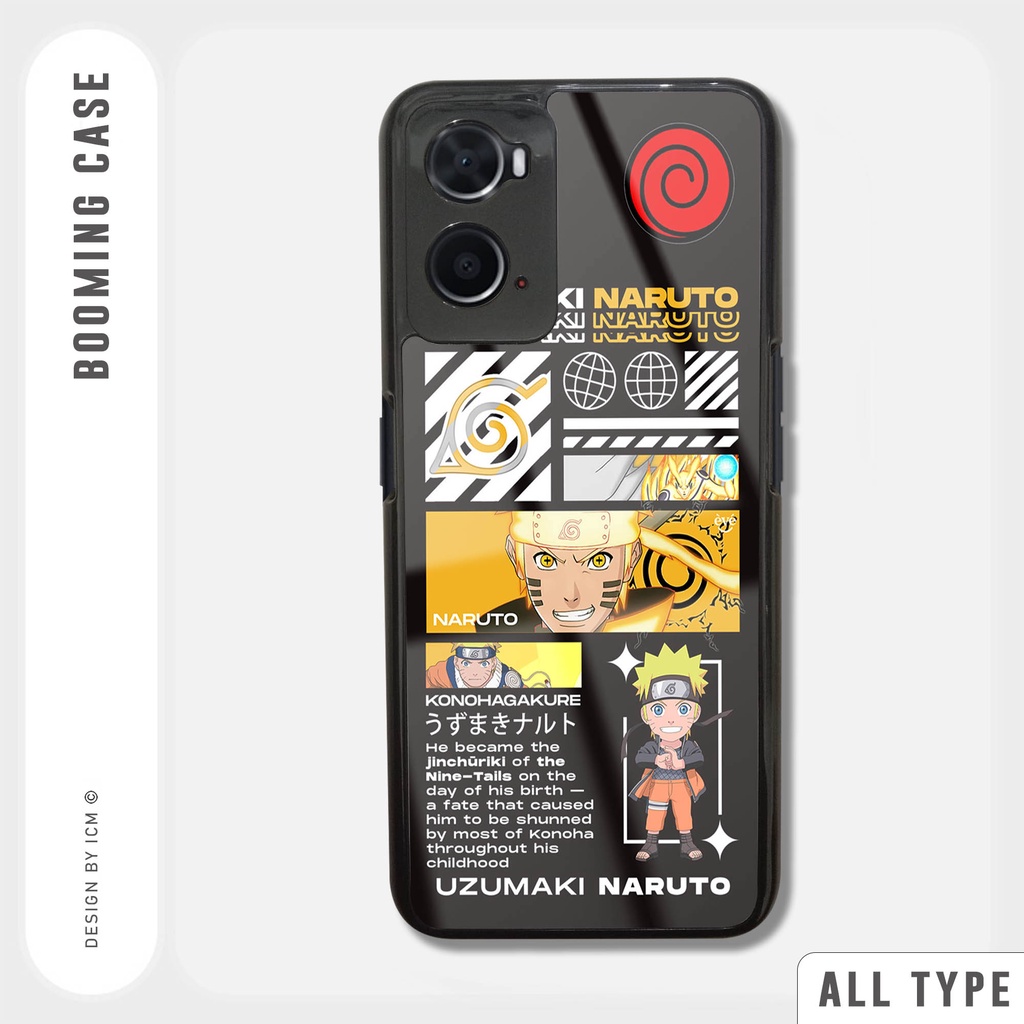 Case Oppo RENO 5 RENO 7Z  4G A83 F5  Premium Glossy Booming Case [NARUTO SW] Kesing Hp Aesthetic - K