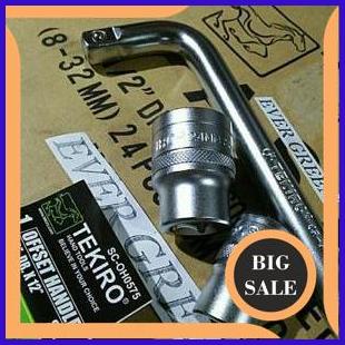 limited stock Gagang Stang dan Mata Kunci Sok 3 pcs TEKIRO Kunci Shock no. 17 dan 24 ... s