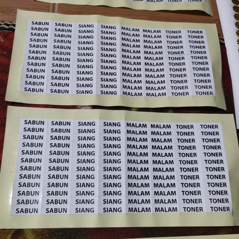 

stiker siang malam