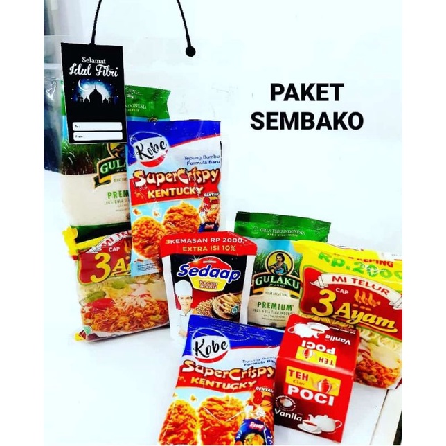 

PAKET SEMBAKO/Hampers Lebaran/Hampers IdulFitri