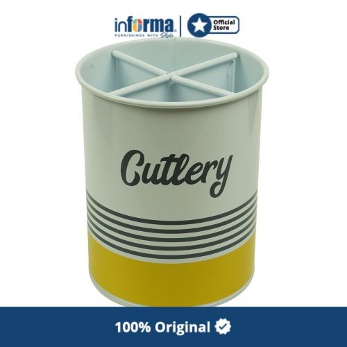 Sfr Informa Tempat Sendok - Cutlery Holder W/Dividers Fay White