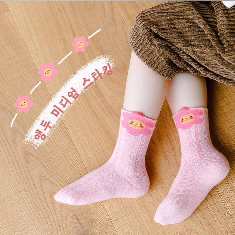 PROMO 12.12 PUNCAK Okaybaby B270 Kaos Kaki Anak Perempuan (Harga Tercantum Itu Per 1 Pasang) Motif Terbaru Karakte Lucu 1-9 Tahun