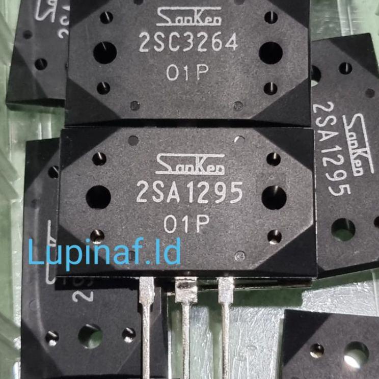 ☋ TRANSISTOR SA1295 SC 3264 A1295 C3264 SANKEN ORIGINAL JEPANG ✰