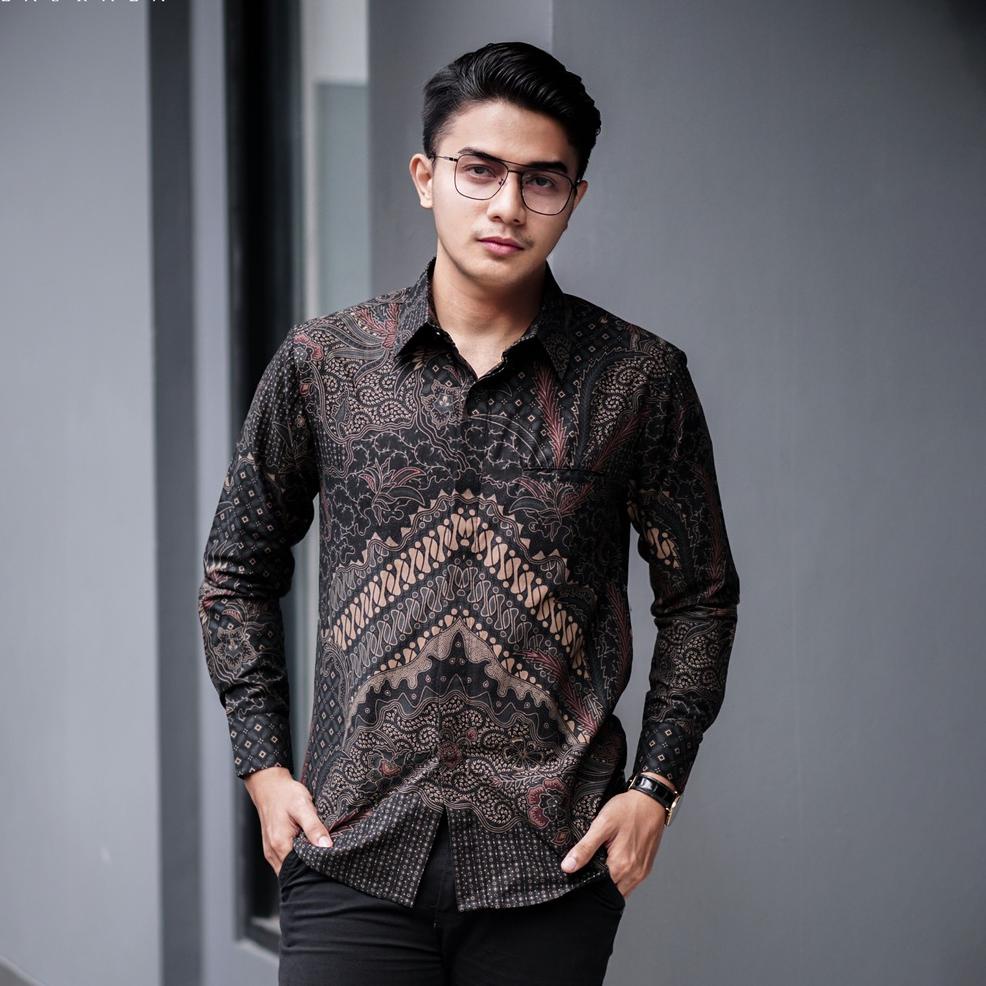 HARGA SPESIAL Laskala Batik Premium Slimfit Sandro 2.0 K08A331