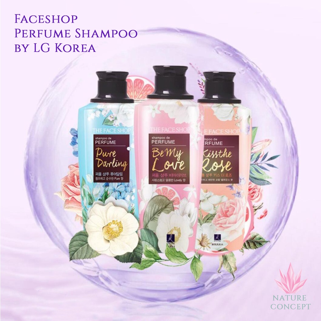 Perfumed Shampoo &amp; Conditioner THE FACESHOP Korea