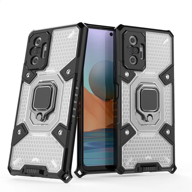 XIAOMI REDMI NOTE 10 10S / NOTE 10 PRO SSoft Case Armor Ring Stand Magnetic