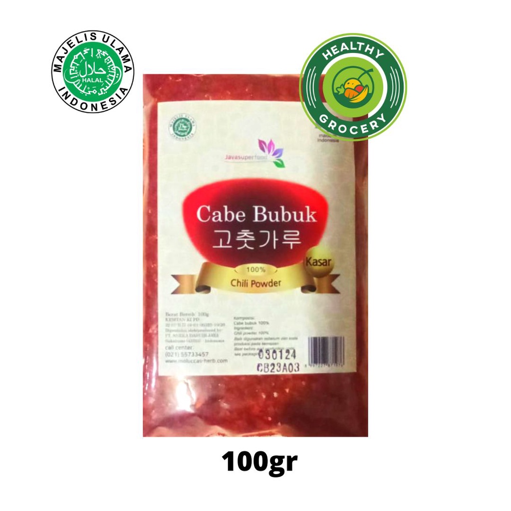 Gochugaru Cabe Bubuk Halus / Kasar Halal 100gr