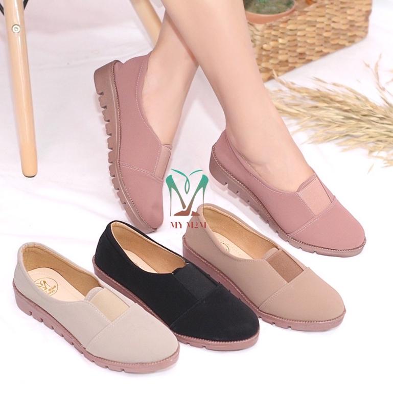 Murah Mym2m Sepatu Wanita Slip On Kekinian Kasual Terlaris Rezilia