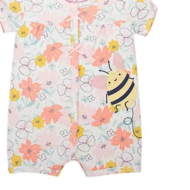 ™ Jumper Romper Jumpsuit Pendek Impor Bayi Anak Laki Laki Perempuan / Baju Kodok Bayi Baru Lahir ☎