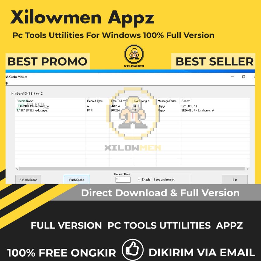 [Full Version] DNS Cache Viewer Pro PC Tools Software Utilities Lifetime Win OS