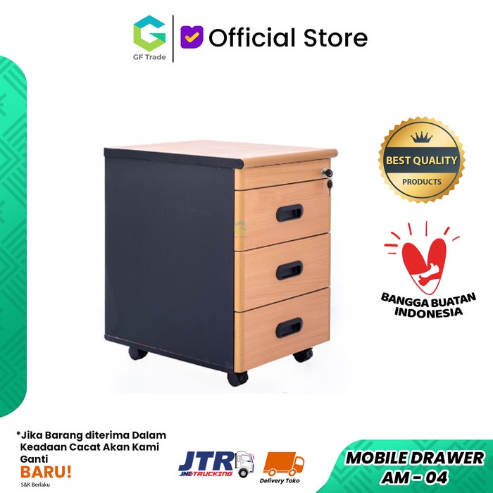 

Terlaris Laci Sorong / Mobile Drawer Kantor Aditech Am 04