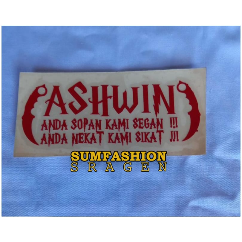 stiker Cutting/Timbul PSHW - SH winongo - pencak silat PSHW