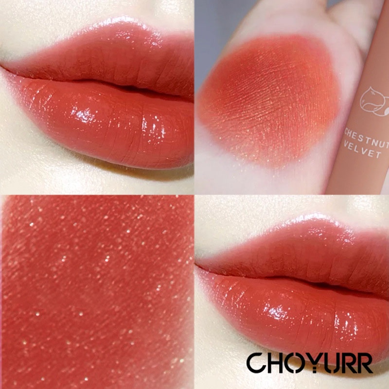 【COD】Lipcream Kiss Beauty Velvet Matte Lip Gloss Waterproof Tahan Lama Korea Original Import Makeup-CH