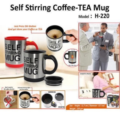 

Dijual Gelas Self Stirring Mug / Gelas Pengaduk Ajaib Otomatis / Mug Mixer Diskon