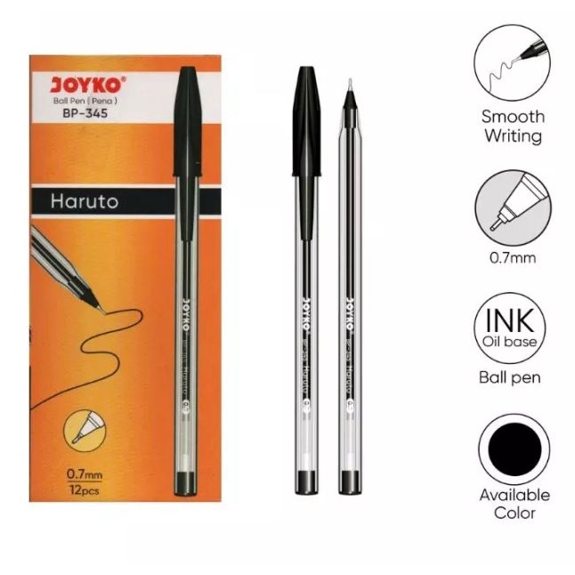 

Pulpen Pena Joyko BP-345 Haruto 0.7 mm