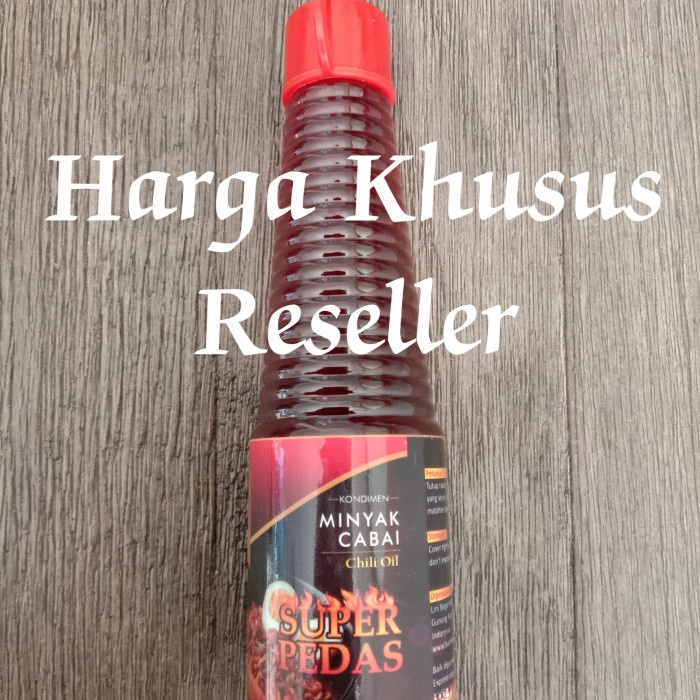 

/////] Minyak Cabai Chili Oil SUPER Pedas 135ml Grosir