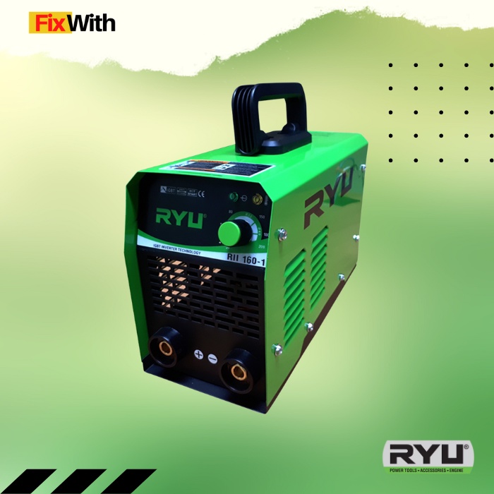 Mesin Las RYU Mesin Trafo Las 900Watt Inverter Listrik RYU RII 160-1