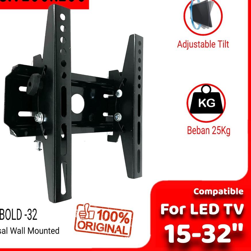 ✹ Bracket TV Led 15 - 32 Inch Adjustable Tilt ✸