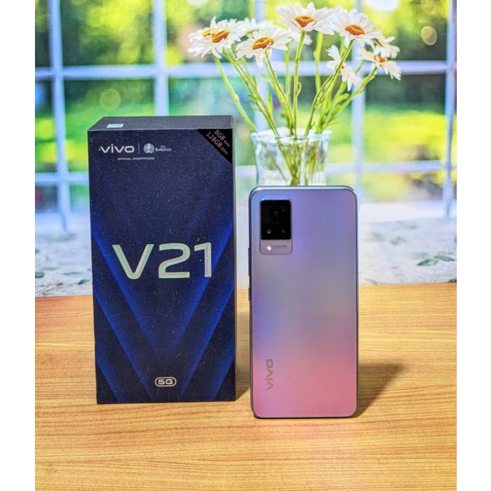 Vivo V21 5G Ram 8/128gb Fullset Resmi Indonesia