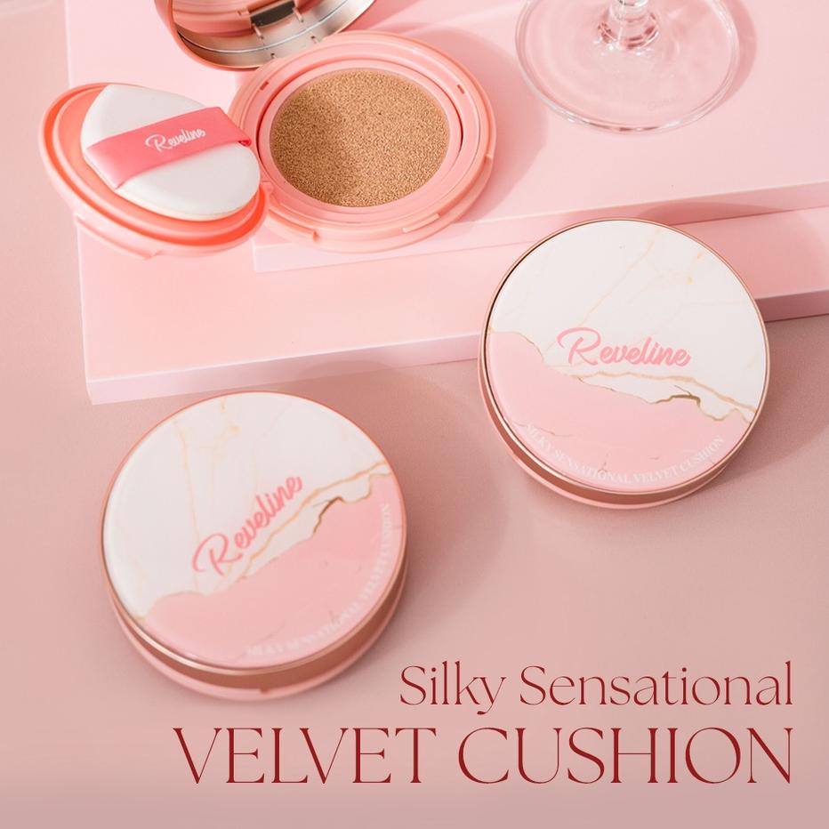 ۞ REVELINE Silky Sensational Velvet Cushion ✫