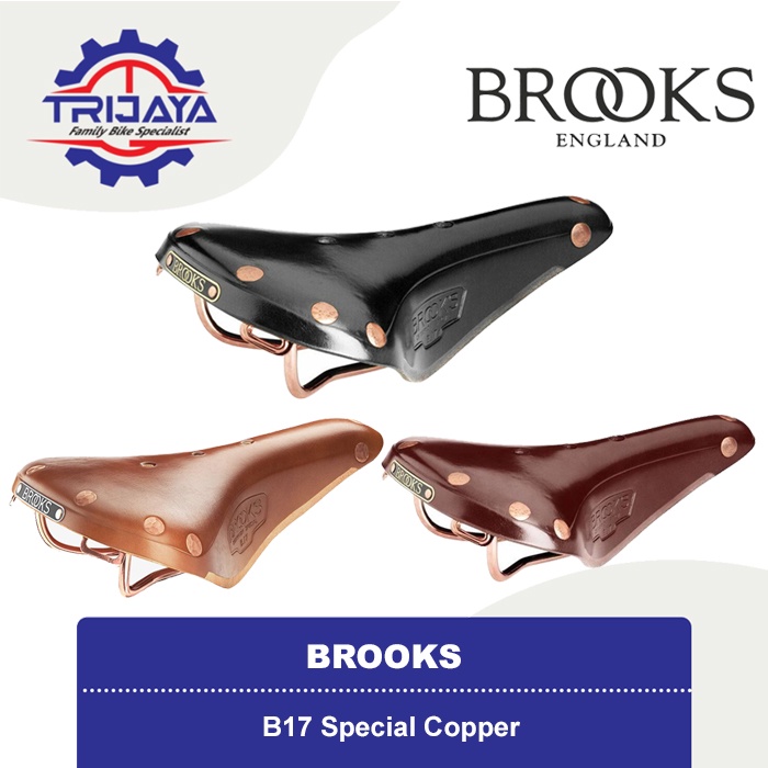 Brooks Saddle B17 Special Copper Leather Saddle Sadel Sepeda Kulit
