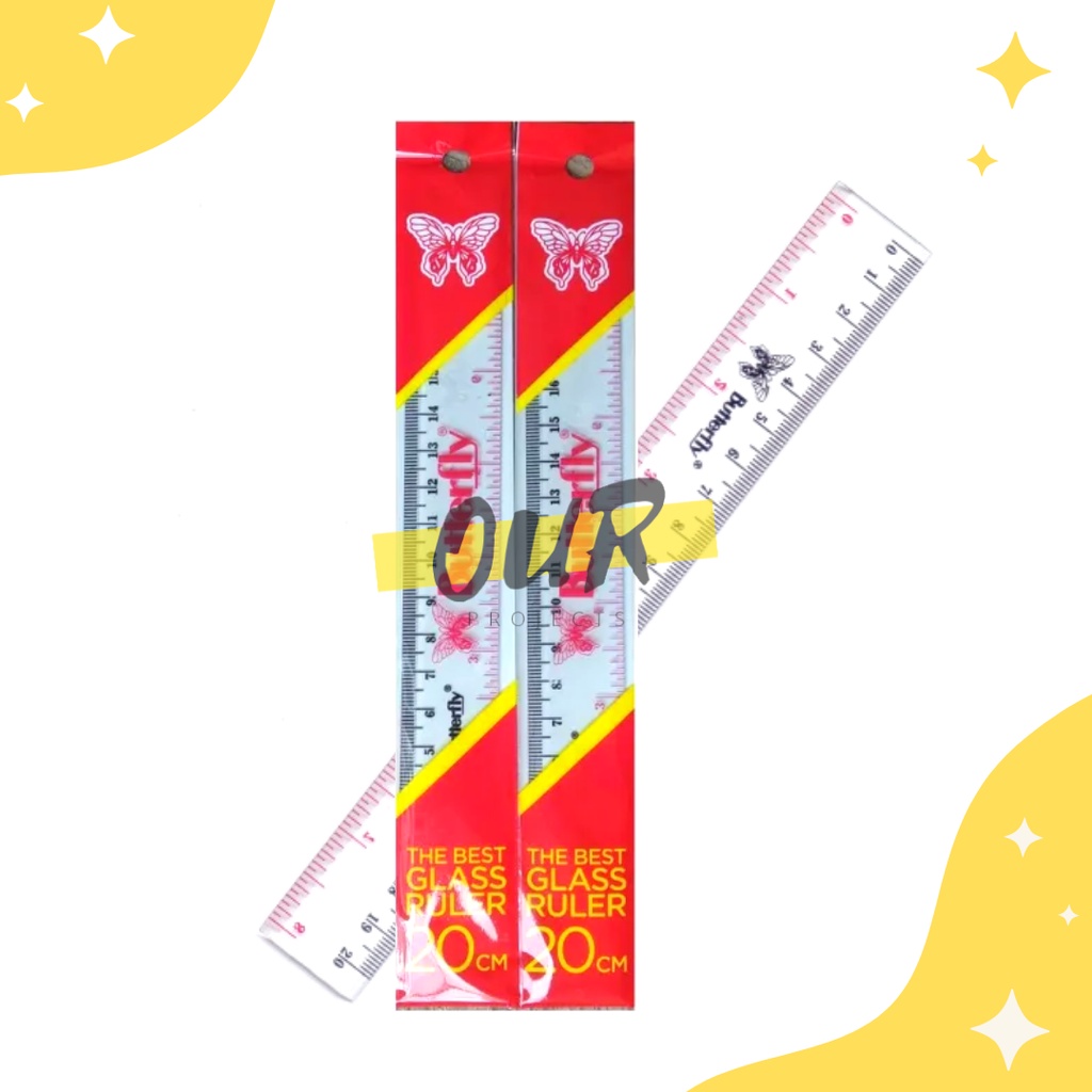 

PENGGARIS 20 CM BUTTERFLY MISTAR PANJANG PLASTIK [Our_projects]