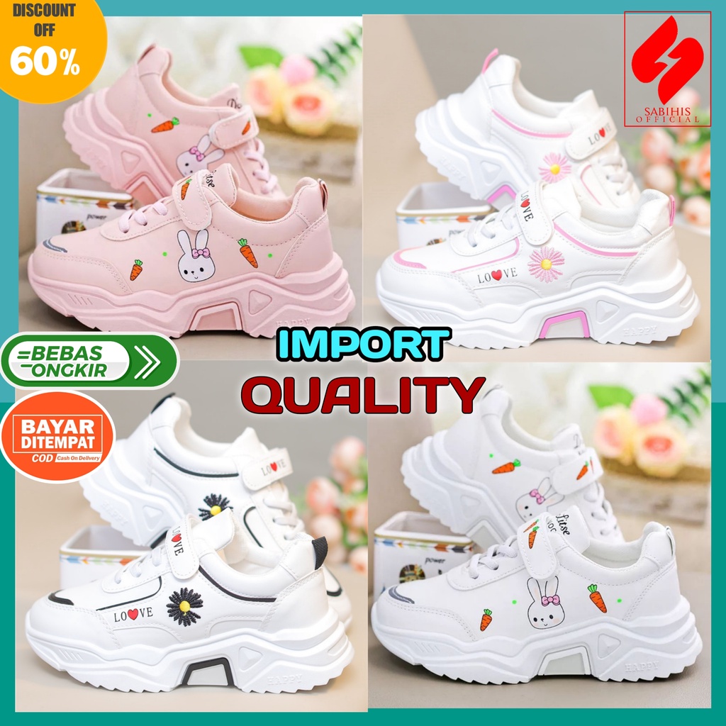 sepatu anak sd smp tk cewek cowok anak usia umur 3 4 5 6 7 8 9 10 11 12 tahun / SEPATU ANAK KEKINIAN